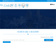 Tablet Screenshot of mrcondo.com
